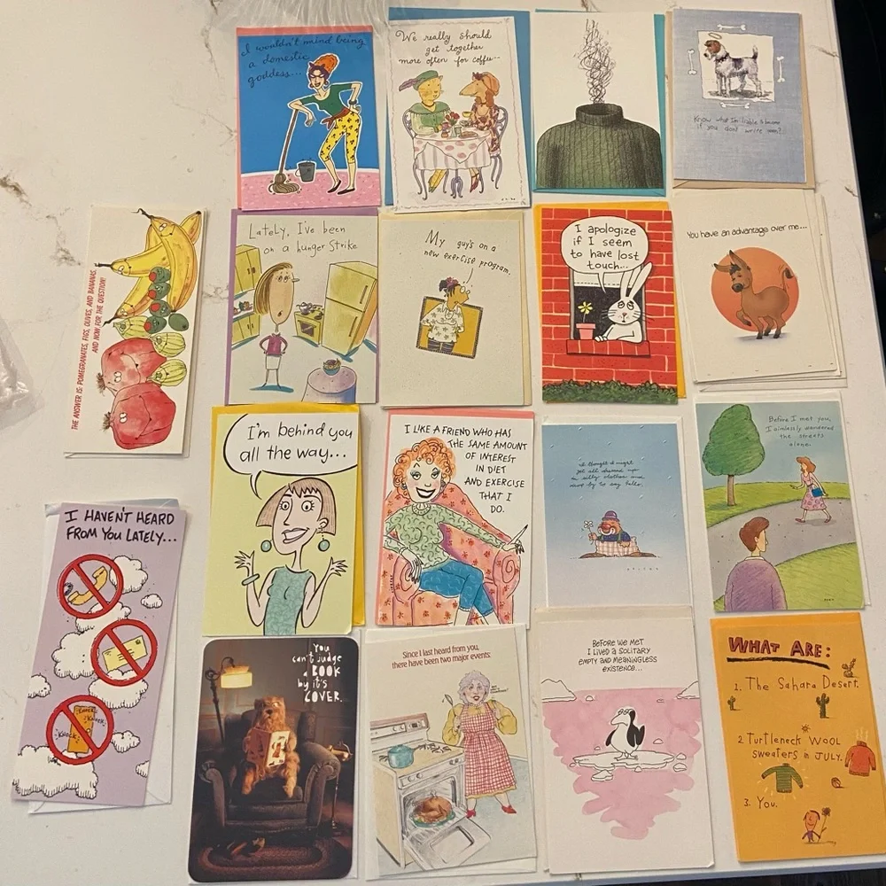 Vintage Greeting Cards Mixed Relationship Lot (40)+ Cards 80’s/90’s/2000’s
